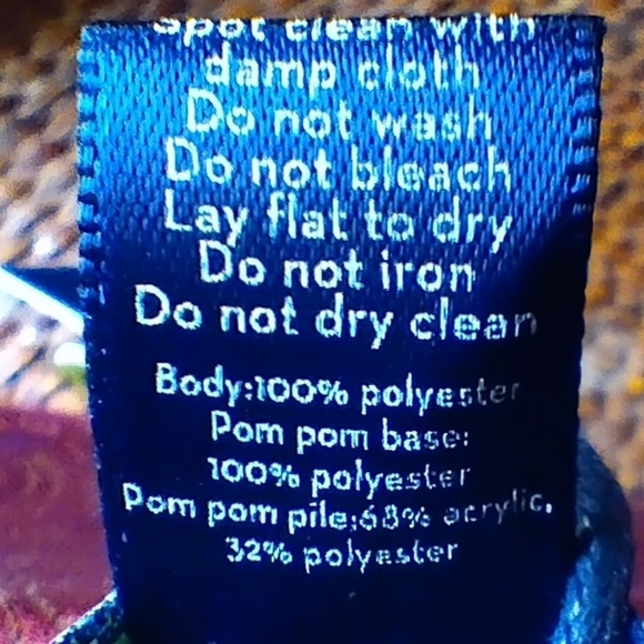 C Wonder Emboss Velvet Floppy Hat - Picture 5 of 5